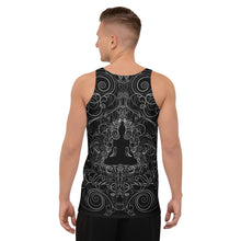Load image into Gallery viewer, Nurturing Black Sublimation Tank Top - Dimance Art