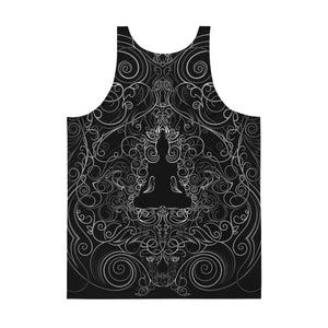 Nurturing Black Sublimation Tank Top - Dimance Art