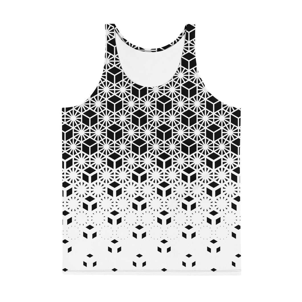 Geometric Block Sublimation Tank Top