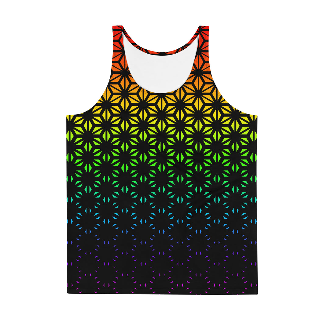 Rainbow Star Sublimation AOP Tank Top