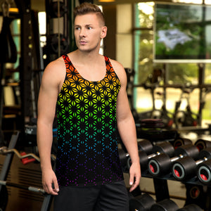 Rainbow Star Sublimation AOP Tank Top