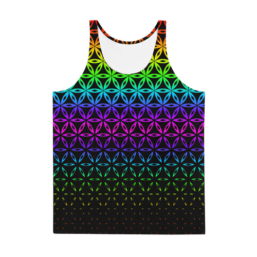 Flower Of Life Rainbow Sublimation Tank Top