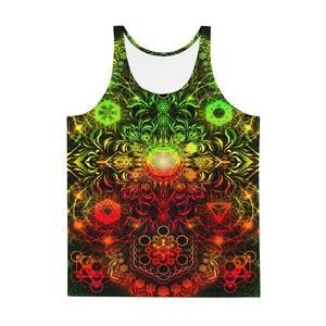 Elements Ratsa Neon AOP Tank Top - Yantrart Design