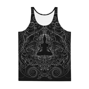 Nurturing Black Sublimation Tank Top - Dimance Art