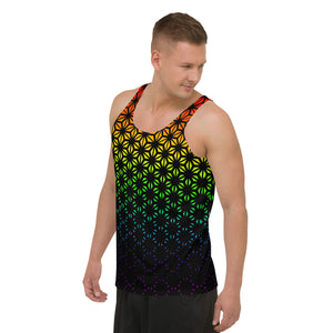 Rainbow Star Sublimation AOP Tank Top