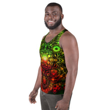 Load image into Gallery viewer, Elements Ratsa Neon AOP Tank Top - Yantrart Design