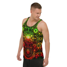 Load image into Gallery viewer, Elements Ratsa Neon AOP Tank Top - Yantrart Design