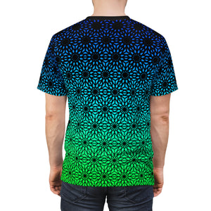 Fractal Flower Unisex AOP Cut & Sew Tee