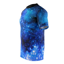 Load image into Gallery viewer, Blue Galaxy AOP Crew