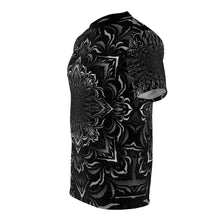 Load image into Gallery viewer, Tibetan Ornament Geometric V1 Black AOP Crew - Yantrat Design